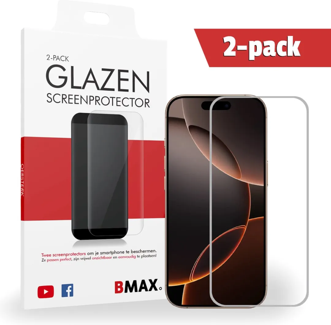 BMAX Screenprotector iPhone 16 Pro