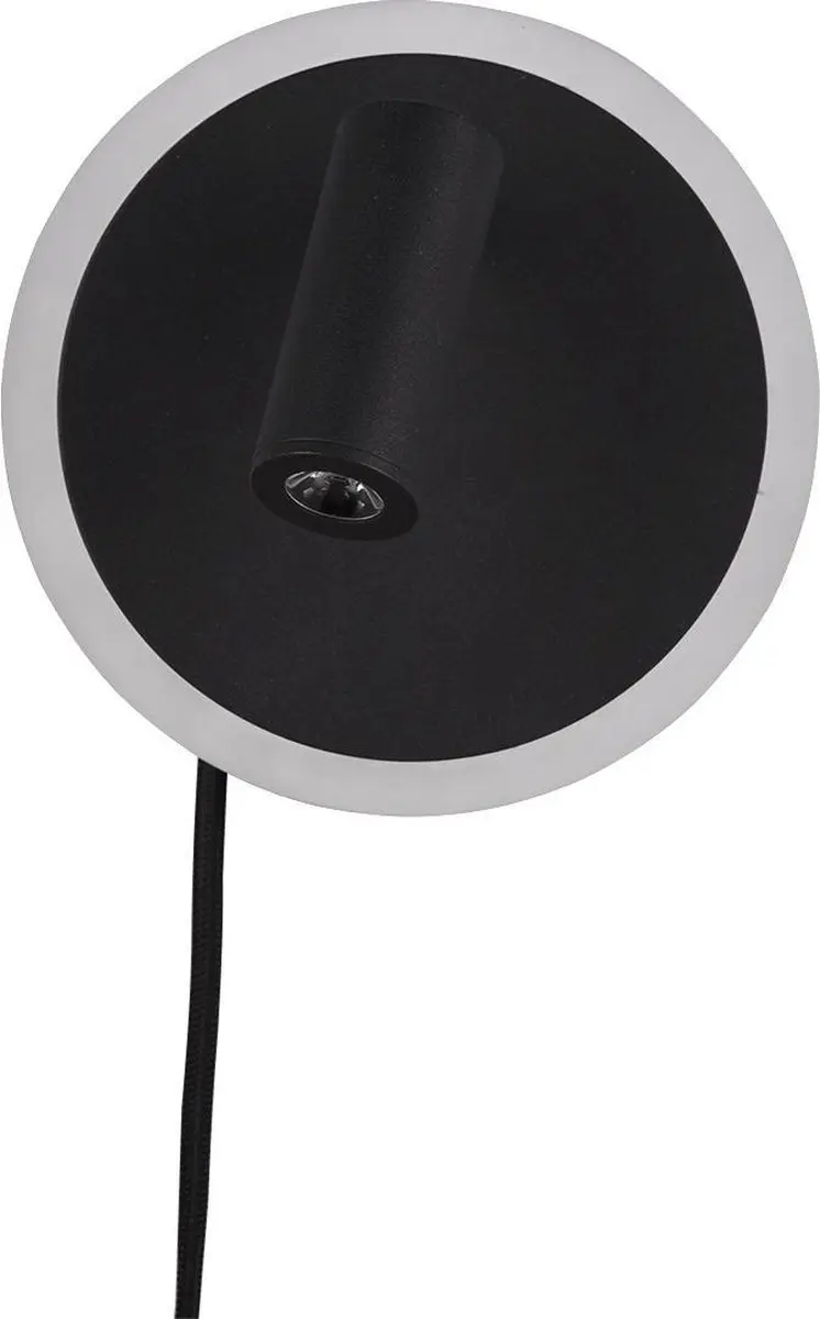 TRIO JORDAN - Wandlamp - Zwart mat - incl. 1x SMD 5 W - - afbeelding 3 van 6