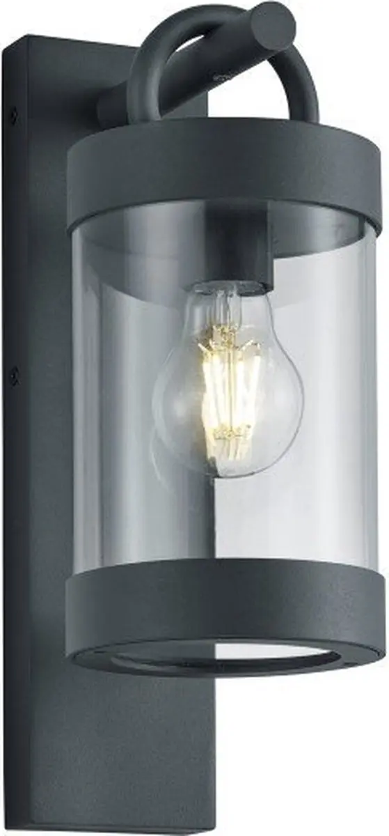 Trio Sambesi Buitenwandlamp - E27 IP44 - Antraciet - afbeelding 3 van 6
