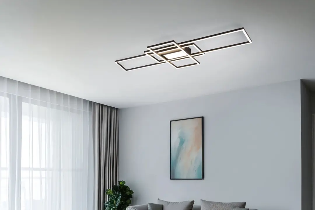 Trio Irvine 620010442 Plafondlamp - Antraciet - afbeelding 4 van 6