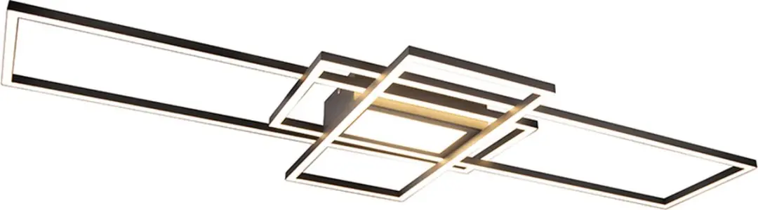 Trio Irvine 620010442 Plafondlamp - Antraciet - afbeelding 3 van 6