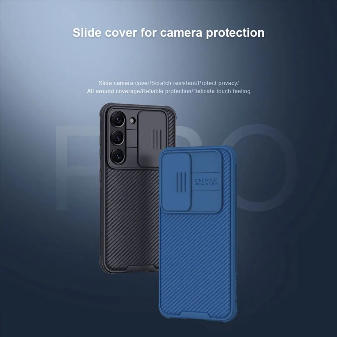 Nillkin CamShield Pro Hoesje Samsung Galaxy S23 Plus - Groen