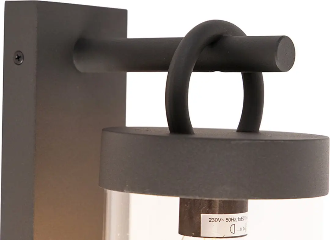 Trio Sambesi Buitenwandlamp - E27 - IP44 - Antraciet - afbeelding 6 van 6