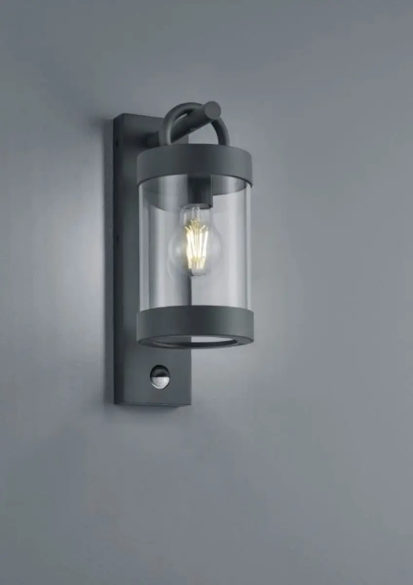 Trio Sambesi Buitenwandlamp - E27 - IP44 - Antraciet - afbeelding 5 van 6