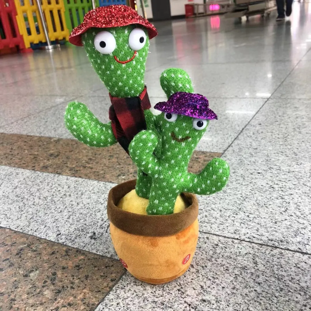 VDTOYS Dansende Cactus Moeder & Zoon