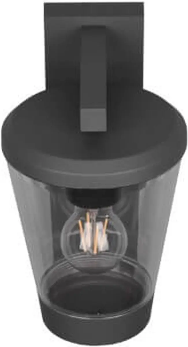 Trio Cavado Sensor Buitenwandlamp - Antraciet - IP44 - afbeelding 6 van 6