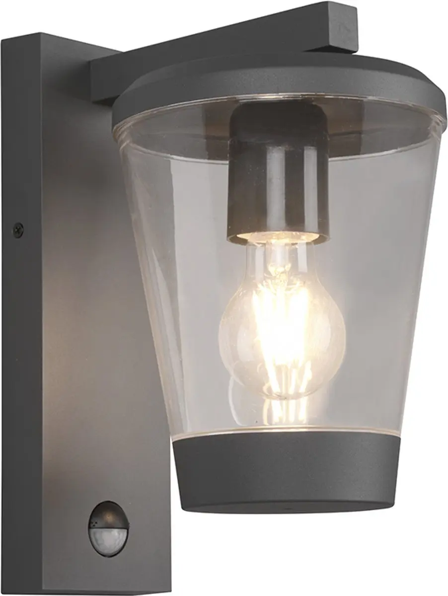 Trio Cavado Sensor Buitenwandlamp