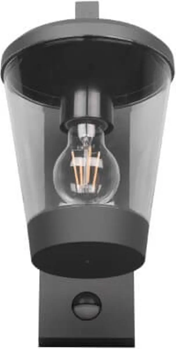 Trio Cavado Sensor Buitenwandlamp - Antraciet - IP44 - afbeelding 5 van 6