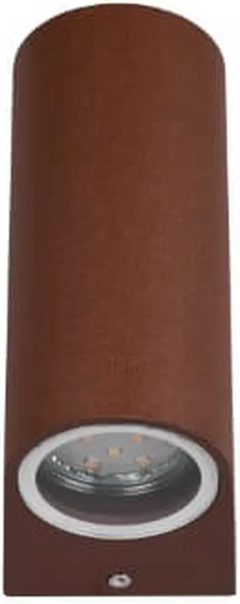 Trio ROYA Buitenwandlamp 2-lichts - IP44 - Roestkleur - afbeelding 6 van 6
