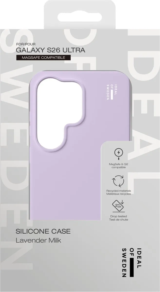 iDeal of Sweden Silicone Case IDSICMS-S26U-609 - MagSafe - Lavender Milk