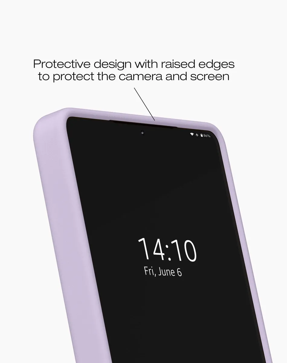 iDeal of Sweden Silicone Case IDSICMS-S26U-609 - MagSafe - Lavender Milk