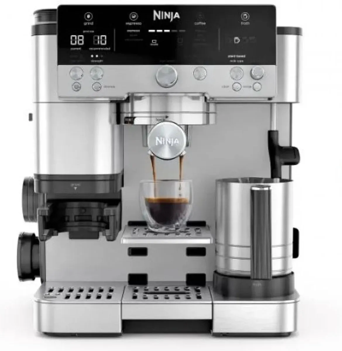 Ninja Luxe Café Premier 3-in-1 Espressomachine en Filterkoffiezetapparaat met Melkopschuimer - ES601EU