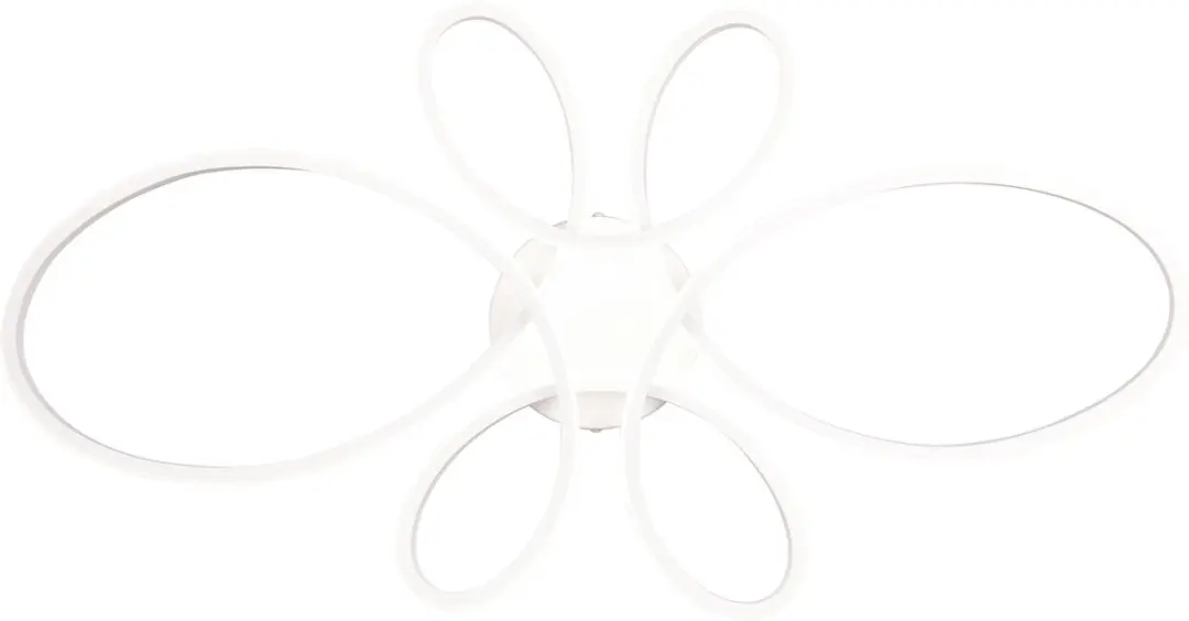 Trio Fly LED Plafondlamp 32W Dimbaar - Wit Mat - afbeelding 3 van 6