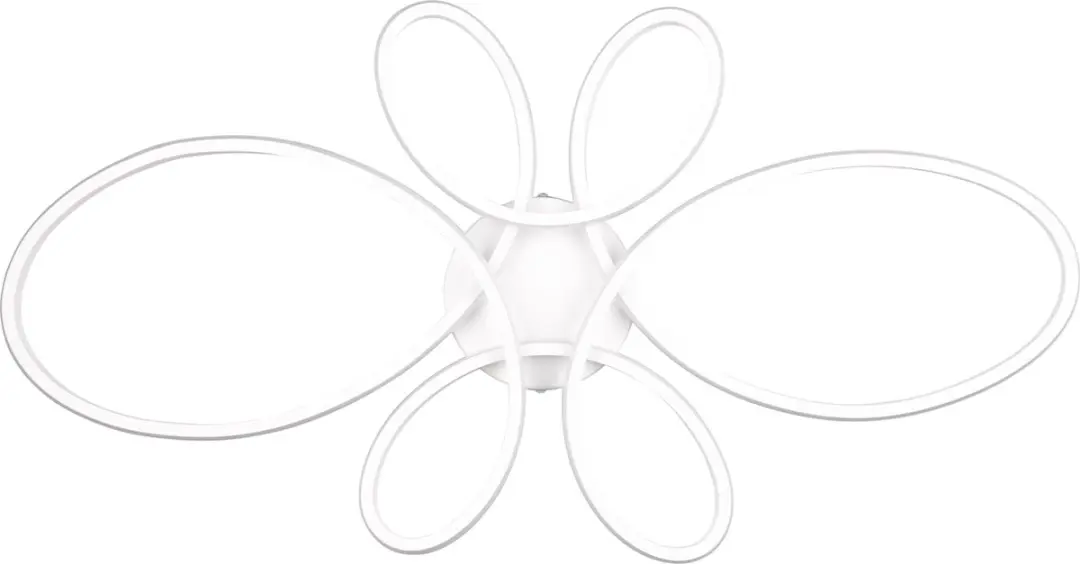 Trio Fly LED Plafondlamp 32W Dimbaar - Wit Mat - afbeelding 5 van 6