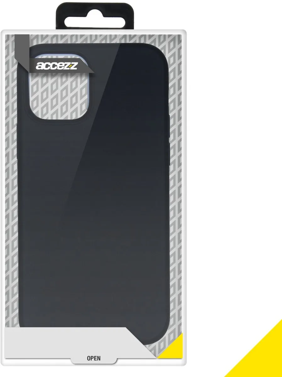Accezz Hoesje iPhone 12 Pro Max - Zwart