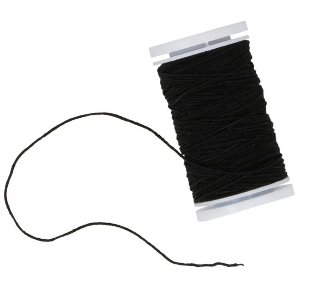 Prym Elastisch Naaigaren 0,5mm - 20m - Zwart