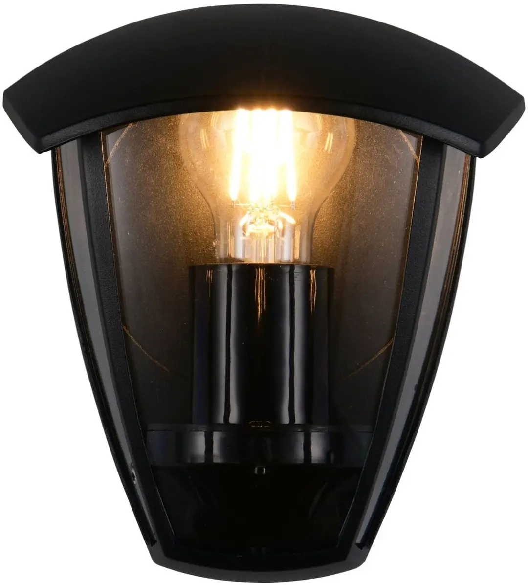 TRIO VENTA - Wandlamp - Zwart mat - excl. 1x E27 4 W - Wandmontage - Buitenverlichting - IP44 - afbeelding 2 van 2