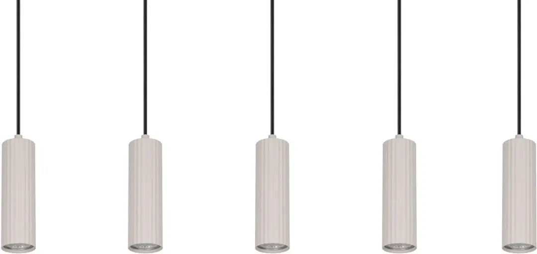 TRIO Soka Hanglamp - Warm Grijs - afbeelding 5 van 6
