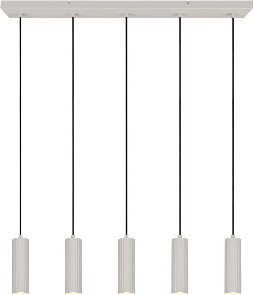 TRIO Soka Hanglamp - Warm Grijs - afbeelding 2 van 6