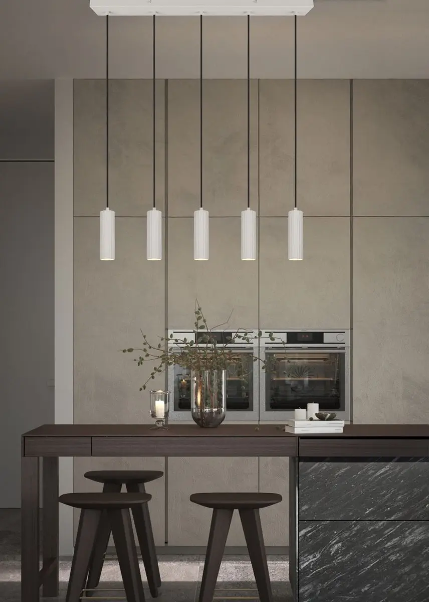 TRIO Soka Hanglamp - Warm Grijs - afbeelding 3 van 6