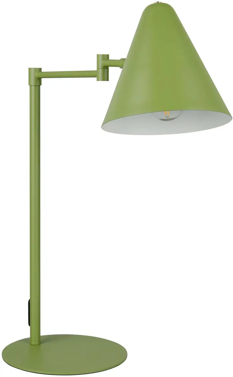 Trio Cosima Tafellamp - E14 - Groen - afbeelding 4 van 6