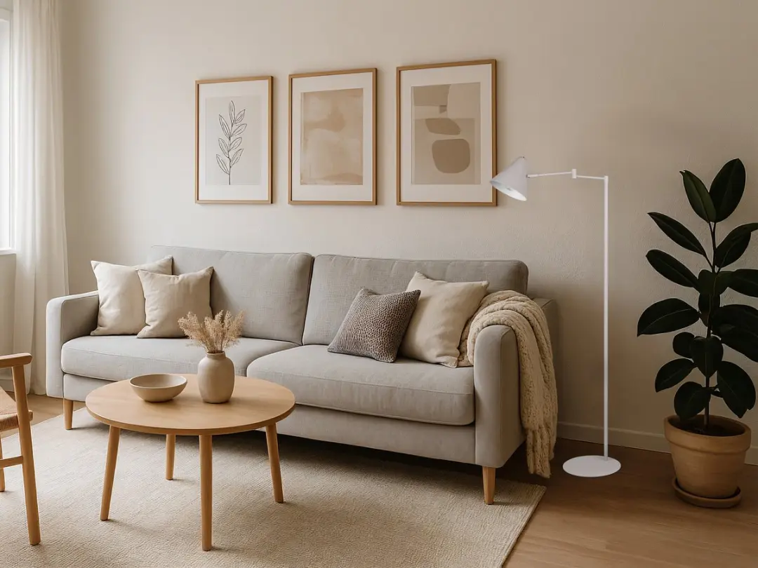 TRIO Cosima 463900176 Vloerlamp - Grijs - afbeelding 5 van 6