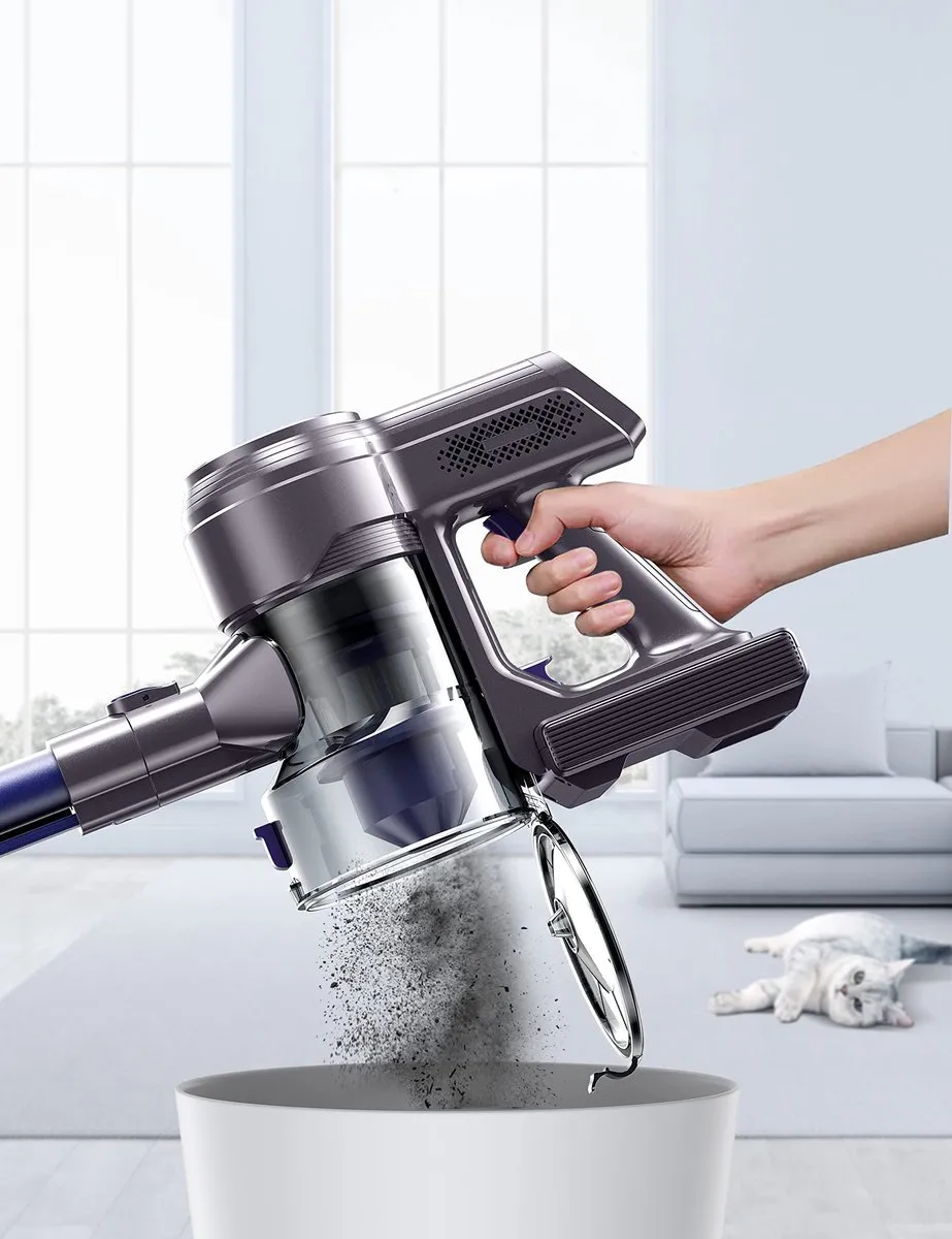 Solis Flexi Vac Cleaner 350 Stofzuiger 26 kPa - Grijs/Paars