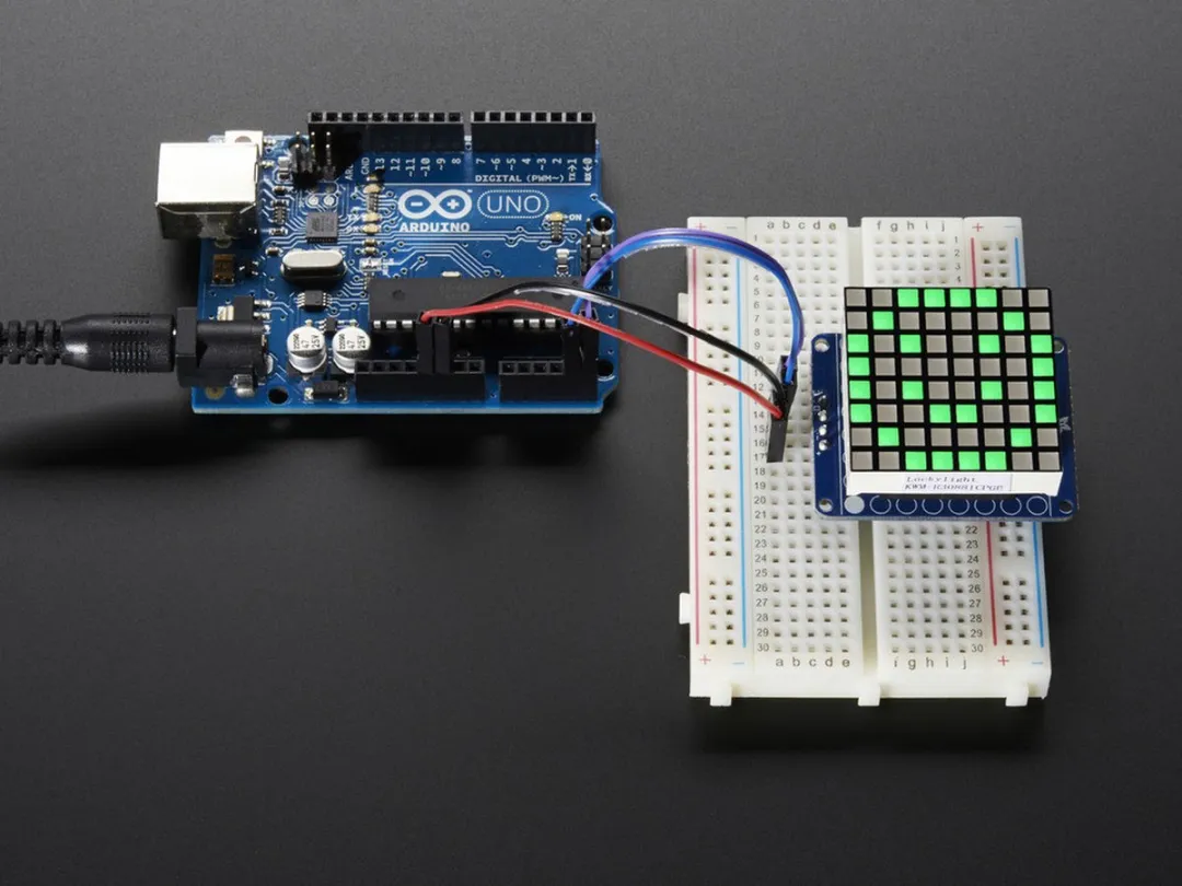 Adafruit 1856 8x8 LED Matrix - Meerkleurig