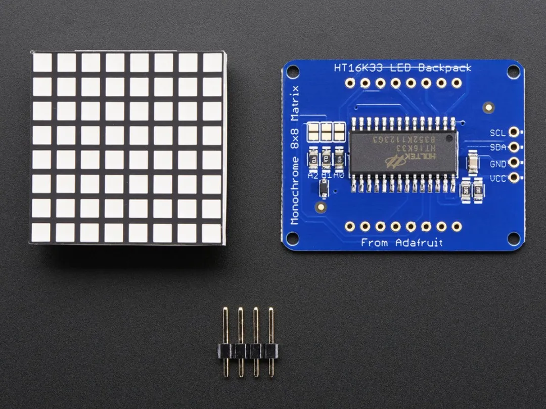 Adafruit 1856 8x8 LED Matrix - Meerkleurig