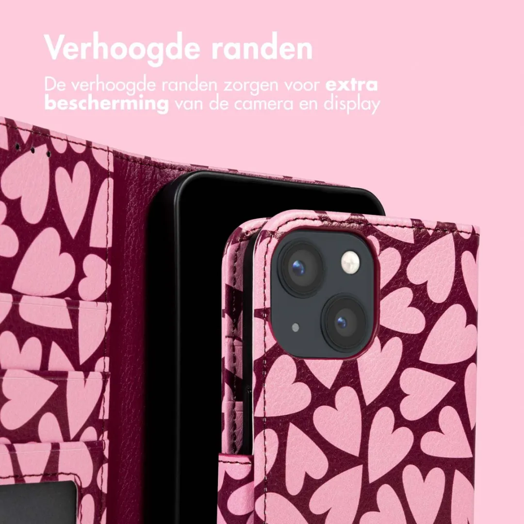 Imoshion iPhone 14 Hoesje - 3 Pasjes - Hearty Blush