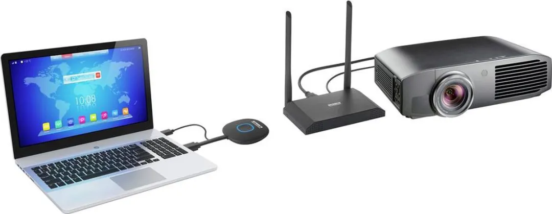 SpeaKa Professional SP-VShareZ Draadloze Zender - Zwart