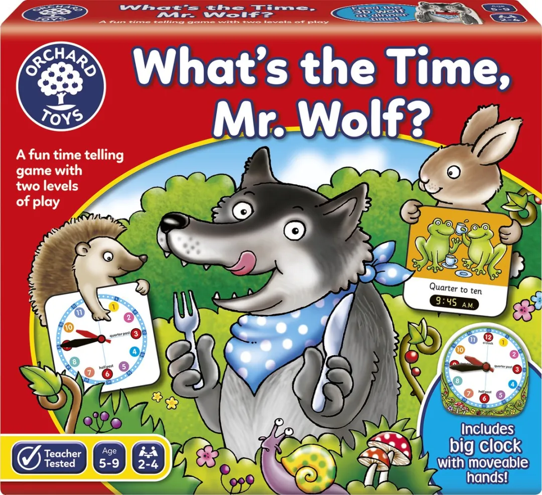 Orchard Toys What's the Time Mr. Wolf?