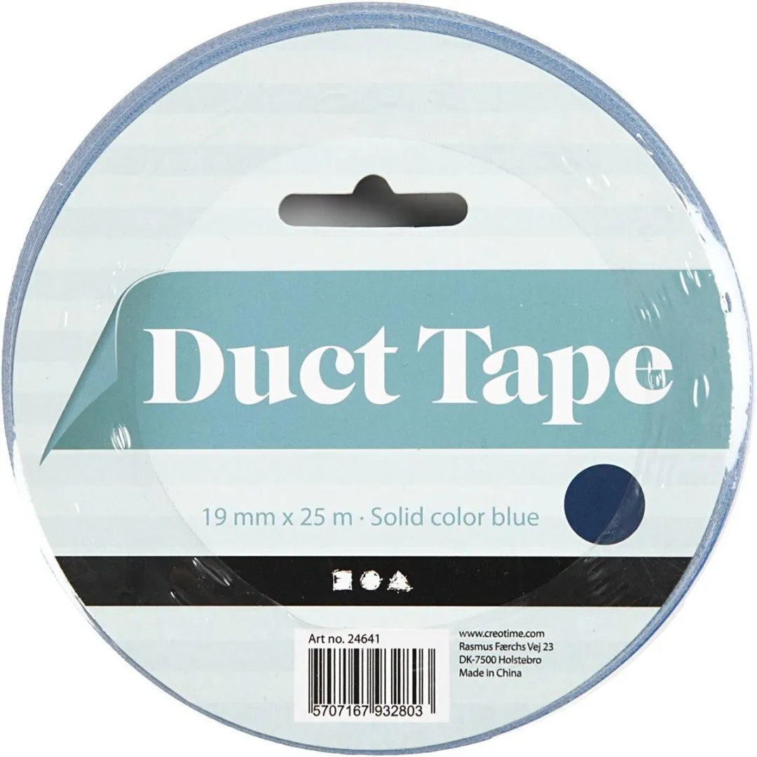 Creativ Company CC Canvas Tape 25m - Blauw