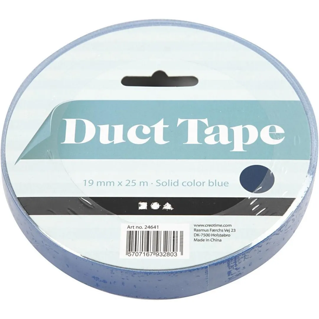 Creativ Company CC Canvas Tape 25m - Blauw