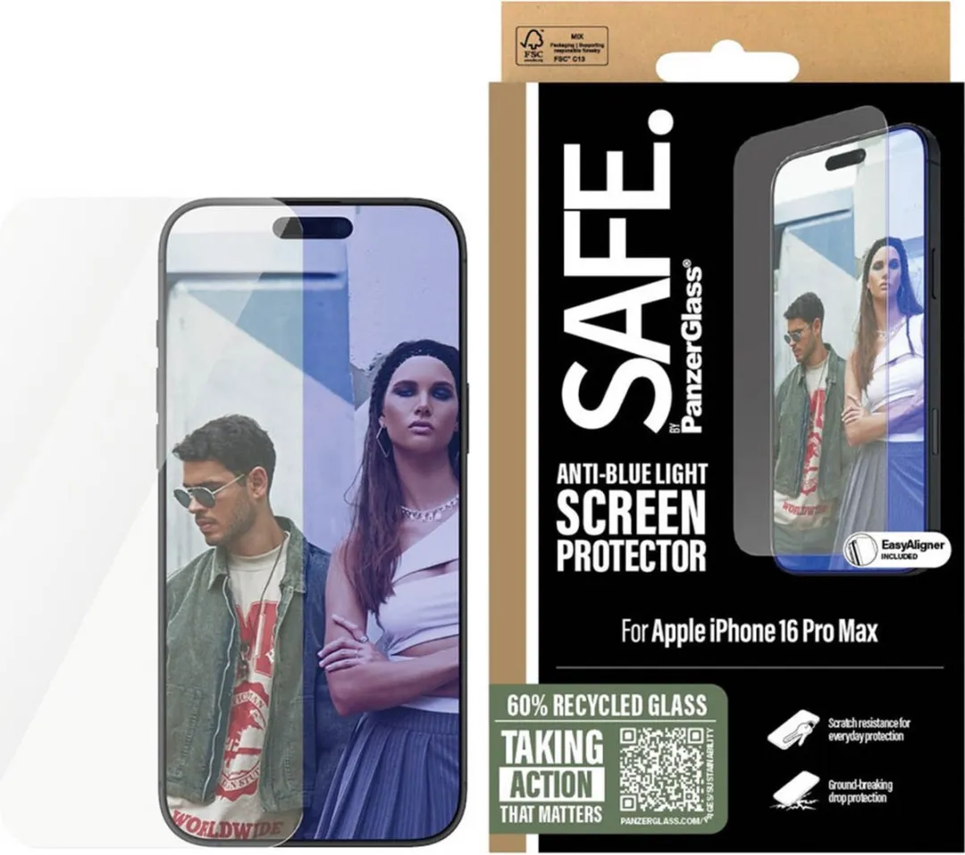 PanzerGlass EyeScreenprotector Ultra Wide Fit 6257732 - iPhone 16 Pro Max
