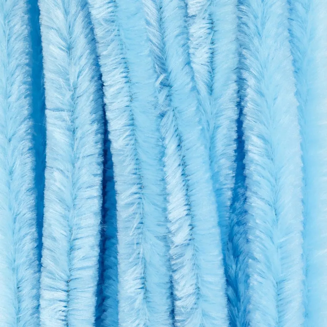 Creativ Company Chenilledraad Blauw 15mm - 15 Stuks