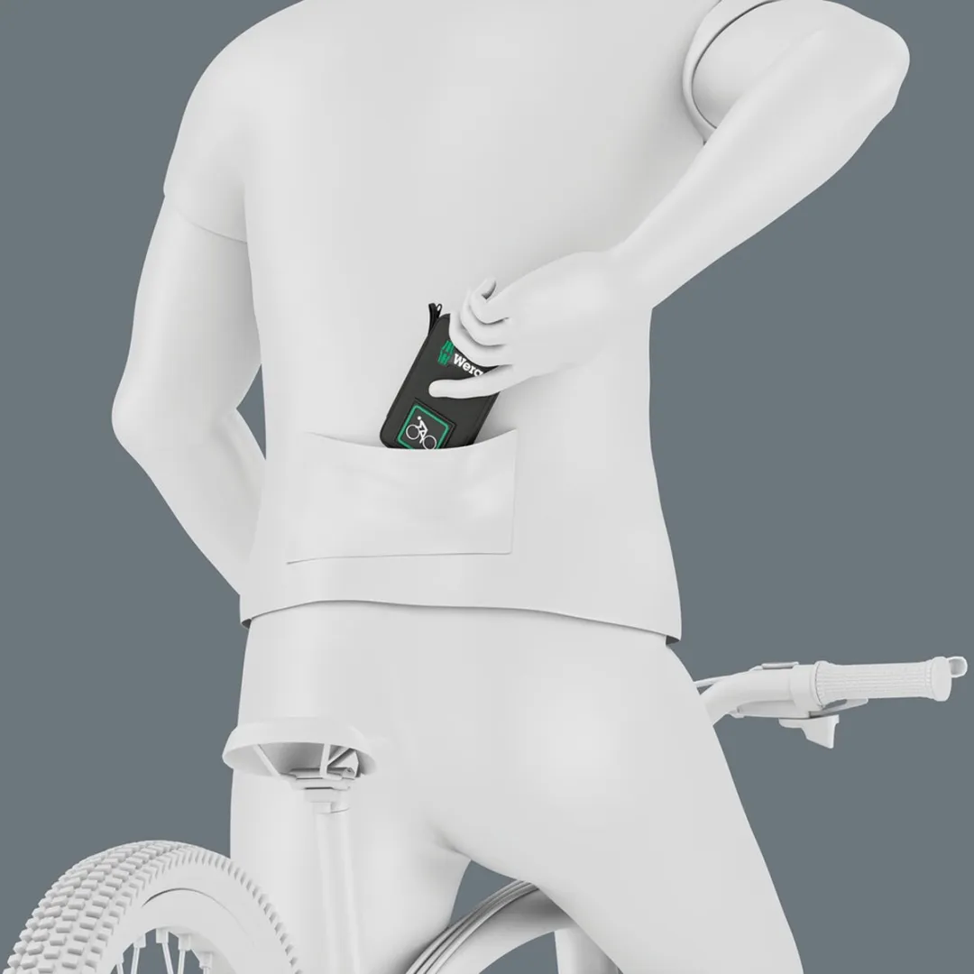 Wera Bicycle Set 3 38-delig Bit-/Steckschlüsselset - T10