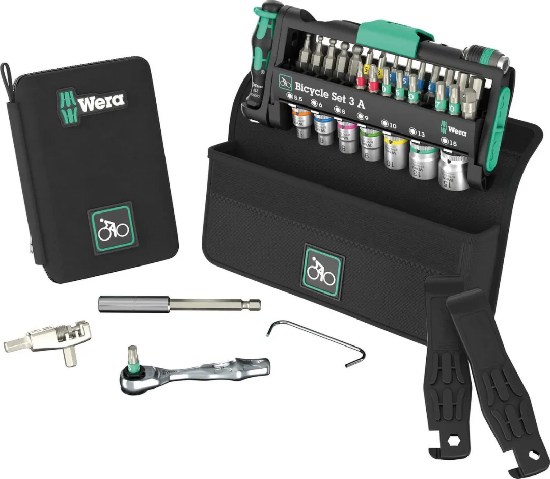 Wera Bicycle Set 3 38-delig Bit-/Steckschlüsselset - T10