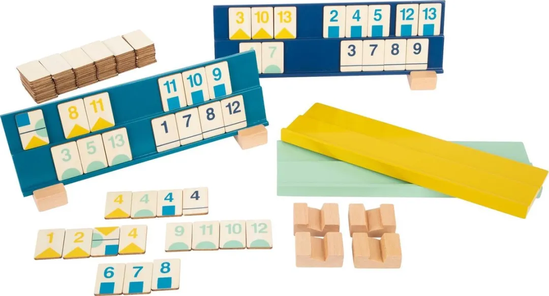 Small Foot Rummy Numbers Puzzle 11716-leg