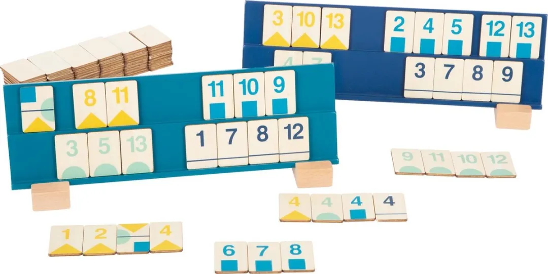 Small Foot Rummy Numbers Puzzle 11716-leg
