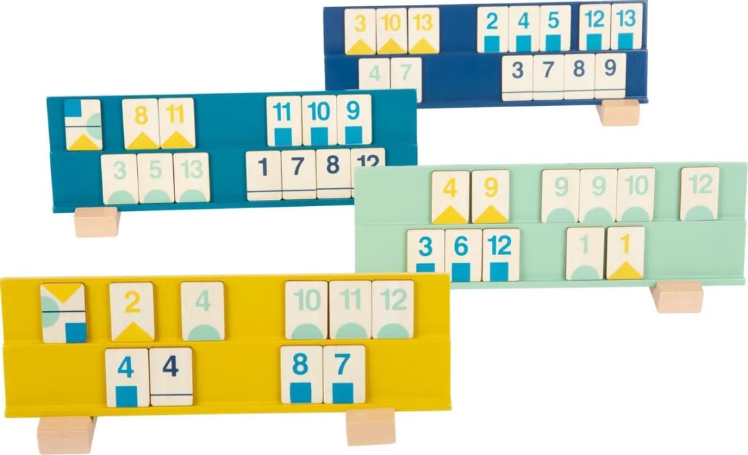 Small Foot Rummy Numbers Puzzle 11716-leg