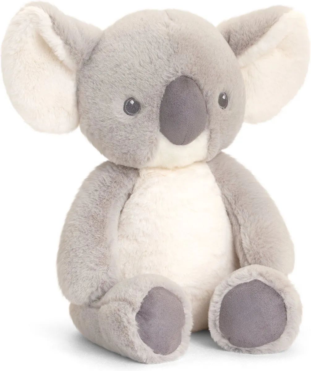 Keel Toys Knuffel Koala Familie - 2 Stuks 14cm & 25cm - Grijs