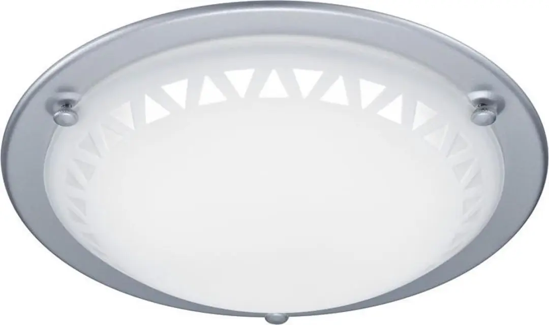 Trio PACCO Plafondlamp 1x10W 3000K Wit Titanium LED 677111087
