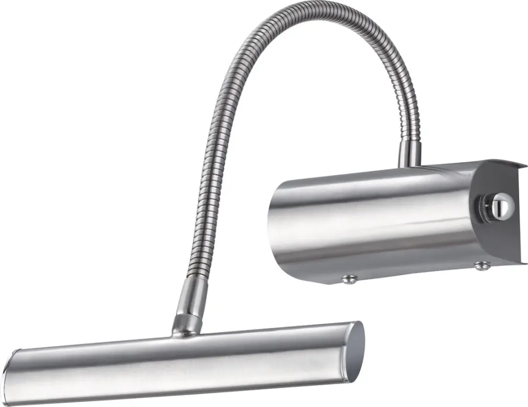 TRIO CURTIS - Wandlamp - Nikkel mat - incl. 1x SMD LED 4W - Dimbaar - Flexibel