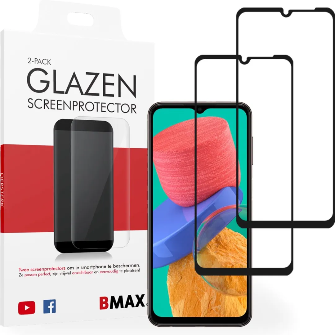 BMAX Samsung Galaxy M33 Screenprotector 2 Stuks