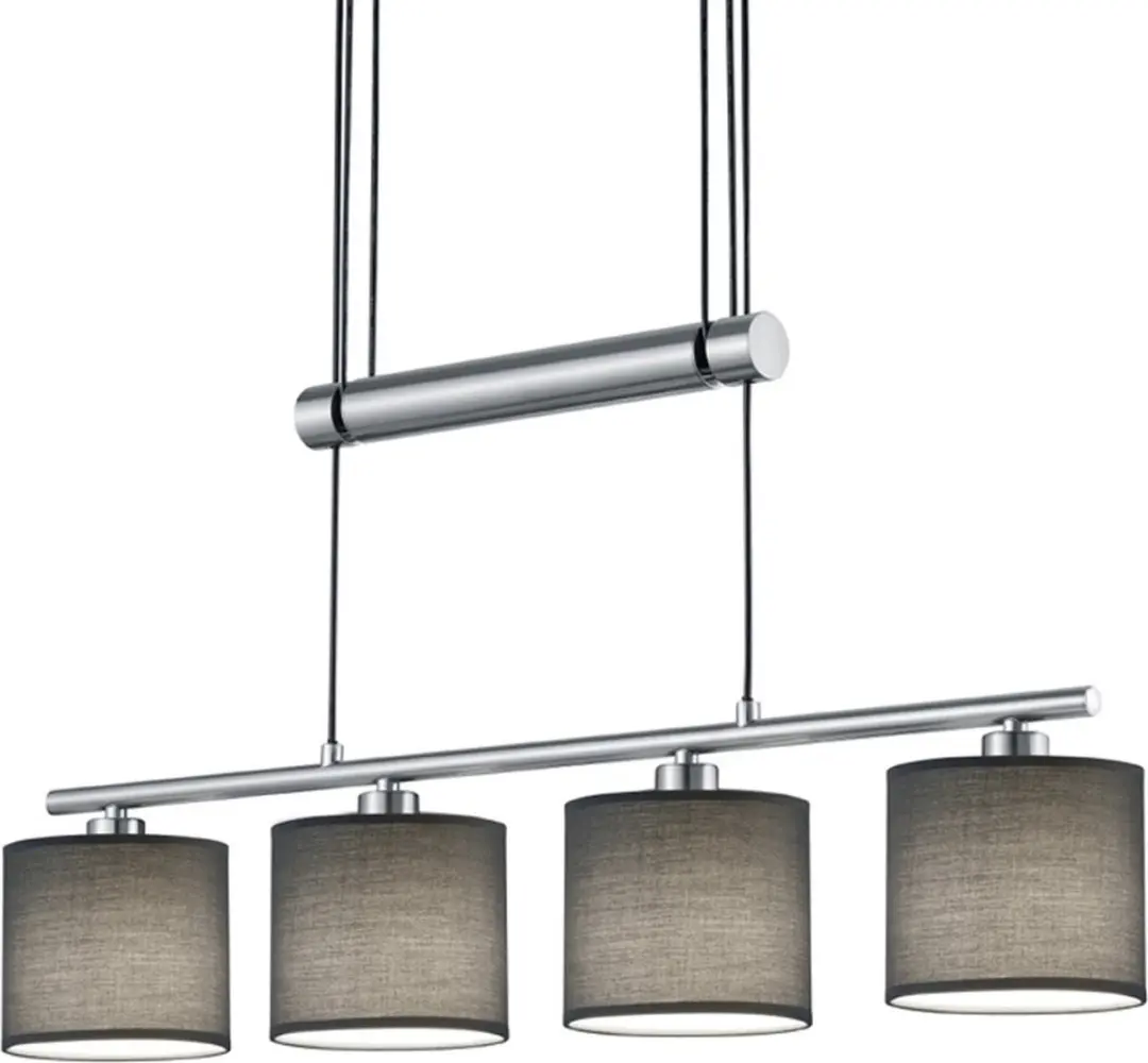 Trio Garda Hanglamp - Nikkel Mat - afbeelding 3 van 6