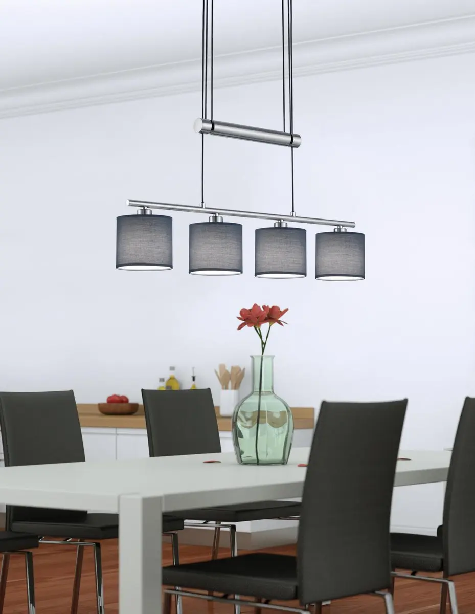 Trio Garda Hanglamp - Nikkel Mat - afbeelding 5 van 6