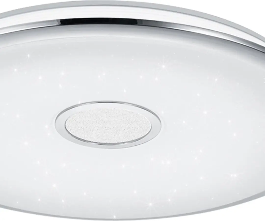 Trio Osaka LED Plafondlamp - Chroom - Ø65cm - afbeelding 3 van 6