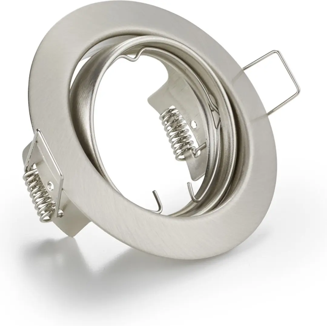 TRIO JURA - Inbouwspot - Nikkel mat - excl. 1x GU10 3 W - Zwenkbaar - Plafondbevestiging - rond - afbeelding 5 van 6