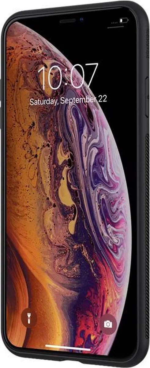 Nillkin Textured HardCase iPhone XS Max - Zwart - afbeelding 5 van 6